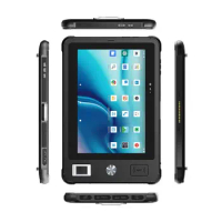 EDOO 8 Inches Android 12 Touch Screen Panel PC Voting Election System Rugged Tablet Reader PAD for Industrial Production Line