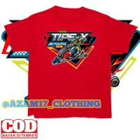 Kaos Tshirt Baju Anak Tipe X trondol Tipe X Racing Pakaian Anak Laki Laki Perempuan