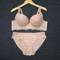 Bra Set Wanita Renda - Bra Set Kawat Import Cup B Pasti Promo