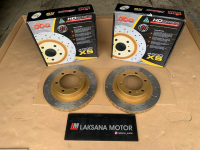 DBA PERFORMANCE DISC BRAKE / REM CAKRAM DEPAN LAND CRUISER VX80 ORIGINAL