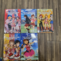 Komik The Idol Master Milion Live set vol 1-5 segel ori