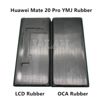 YMJ Rubber Mold LCD Glass Laminate Mat And Glass OCA Film Lamination Mould Mat For Huawei P30Pro P40Pro Mate20 Pro