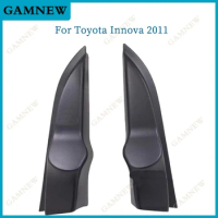 2PCS For Toyota Innova 2011 Car Tweeter Refitting Audio Door Angle Gum Speaker Cover Boxes Mounts
