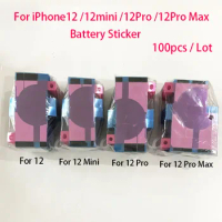 100Pcs / Lot Original New Battery Sticker For iPhone 12 Pro Mini Max 12Pro 12Mini Adhesive