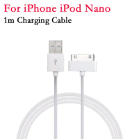 NYFundas 30 pin usb charger cable for Apple iphone 4 4s 3 3GS ipod nano ipad