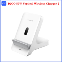 Official Original Authentic Vivo IQOO 50W Vertical Wireless Charger 2 Flash Charger For X100 Pro X Fold 2 X90 Pro IQOO 12 Pro