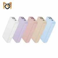 【MCK】10000mAh 雙輸出 馬卡龍行動電源-海洋藍