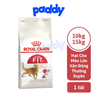 [10kg-15kg] Thức Ăn Hạt Cho Mèo Trưởng Thành Vận Động Thường Xuyên Royal Canin Fit 32