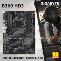 GIGABYTE B360 HD3 Intel B360 Motherboard LGA 1151 for 8th/9th Gen Core i3 i5 i7 i9 9900 9700 8700 9500 9600 9400 8600 8500 9300