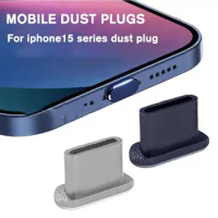 1/10PCS Mobile Dust Plugs Port Protector For iPhone15 Pro Max /iPhone15 Pro /iPhone15/iPhone15 Plus Water Proof Phone Dustplug