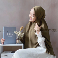 BERGO MARYAM CRINKLE  AIR FLOW NON PET TALI / Hijab Crincle Air Flow / Kerudung Polos Termurah / Hij
