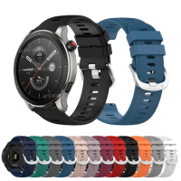 22mm Band For Huami Amazfit GTR 4/3 Pro/2 2E/47mm Smartwatch Silicone Sport Bracelet For Amazfit Pace/Stratos 2 2S 3/Bip 5 Strap