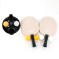 Table Tennis Trainer Machine Flexible Spindle Table Tennis Training Device for Single Player Ping Pong Ball Training Device Set