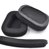 Replacement Ear Cushion Earpads and Headband Compatible with Logitech G933 G935 G633 / g 933 g 935 g 633 Artemis Headphones