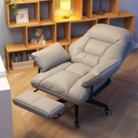 Swivel Modern Back Cushion Office Chair Full Body Ergonomic Comfort Fashion Chair Mobile Sillas De Playa Office Desk Furniture