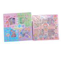 Stiker Labubu/Momo Isi 100 Lembar - WW Collection Buku Paper