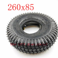 Super quality260x85 inner and outer tire3.00-4 10''x3'' Scooter tyre and inner tube kit fits electric kid gas scooter wheelChair