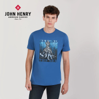 【JOHN HENRY】octopus特殊立體印製T恤