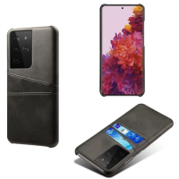 For Samsung Galaxy S20 S21 Ultra Case Credit Card Vintage PU Leather Wallet Cover with Card Slots for Samsung S20 S21 FE 5G Plus