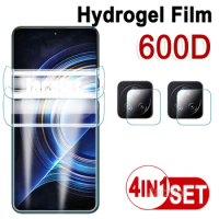 4in 1 Screen Protector For Xiaomi Redmi K50 K40 Gaming K30S K30 K50G K40S Ultra Pro Zoom Plus Hydrogel Film K 40S 40 Camera Lens
