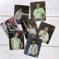 7pcs/set KPOP GOT7 KEEP SPINNING Photocard Double Sides Card Postcard JinYoung Mark Jackson YoungJae BamBam Fans Collection
