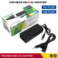 NEW EU US Plug 12V AC Adapter Power Supply Cord Charger For XBOX 360 E Game Console 100-240V Universal Charger Adaptor Brick