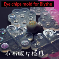 New Eyes Chips Mold Patterned For Blythe Doll DIY Handmade Doll Accessories Toys