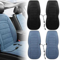 Winter Car Seat Cushion Car Heating Seat Cover Heated Car Seat Cover Heating Pad Auto Seat Pad For Most Car Truck SUV and Van