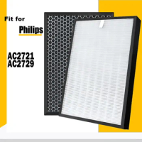 Replacement Air Purifier HEPA Activated Carbon Filter for Philips Air Purifier AC2721 AC2729