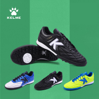COD In  KELME Men Soccer Shoes Anti-Slippery Futsal Kid Football Sneakers Indoor Sports Shoes Professional Training TF Shoes ZXa