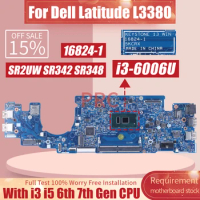 For Dell Latitude L3380 3380 Laptop Motherboard 16824-1 04KCV2 066FRK 063JCX 07D5J9 I3 I5 6th 7th Gen DDR4 Notebook Mainboard