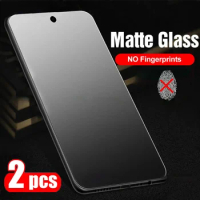 2pcs Matte Protective Glass For Xiaomi Redmi 12C 4G No Fingerprint Screen Protector On Redmy 12 C C12 Redmi12C protection Glass