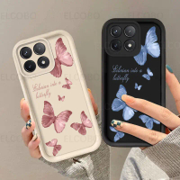 Ốp Điện Thoại, Cho Xiaomi 14T Pro, Họa Tiết Bướm Đẹp, Bảo Vệ Toàn Thân Camera, Ốp Lưng Silicon Mềm C