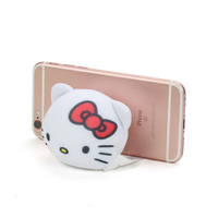 【震撼精品百貨】Hello Kitty 凱蒂貓~HELLO KITTY大臉造型手機吸盤立架玩偶