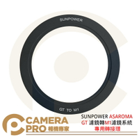 SUNPOWER ASAROMA GT 濾鏡轉M1濾鏡系統 專用轉接環 公司貨 ◎相機專家◎