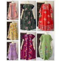 Daster Batik Premium Asli / Daster Yukensi Cap Batik Premium / Sack Dress Batik / Daster Jumbo Lowo 