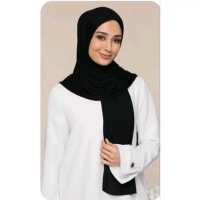 Material : HIGH QUALITY Shawl Cotton Jersey Wide shawl 1.8 x 0.7 meter