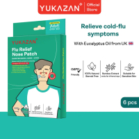 Yukazan Adult Flu Patch 6'S G6PD Friendly Flu Relief Patch / Nost Patch / Relieve Sinus / Selsema /