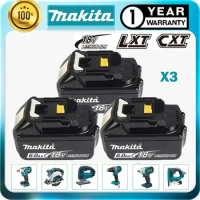 Makita Original 18V Battery 6000mAh LithiumIon Rechargeable Battery 18v Drill Replacement Batteries BL1860 BL1830 BL1850 BL1860B