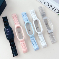 Dây đeo vỏ nhựa, Tương thích với Xiaomi mi band 8 và 9, Dây đeo đồng Đồng Hồ thông minh, Thay thế, T