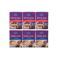 【EMBORG安博格】免運 丹麥 料理鮮奶油20% 200ml x3入+動物性鮮奶油35.1% 200ml x3入(鮮奶油 乳製品)