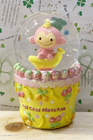 【震撼精品百貨】粉紅小巧猴_Chi Chai Monchan ~日本SANRIO三麗鷗粉紅小巧猴水晶球擺飾*70773