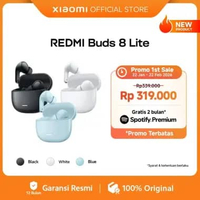 Xiaomi Redmi Buds 8 Lite | Hybrid ANC hingga 42dB | Driver 12,4mm berkualitas tinggi | Dual mikrofon