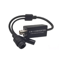 Professional CCTV Adapter Converting Analog Video To Digital Supporting H.265 Encoding RTSP Streamin