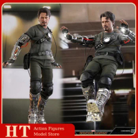 Hot toys MMS581 MMS582 1/6 Scale Male Soldier IRON MAN TONY STARK Mechanical Test Version Full Set Model 12Inch Action Figure