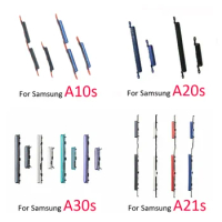20Pcs For Samsung Galaxy A10s A20s A30s A50s A10 A21s Phone New Frame On Off Side Key Power Volume Button
