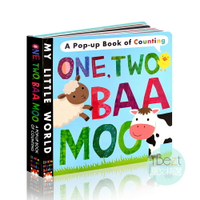 One Two, Baa Moo |  Pop-up Book  |  Counting | 動物 | 翻翻 | 數字
