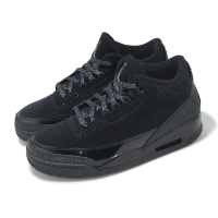 【NIKE 耐吉】休閒鞋 Air Jordan 3 Retro Black Cat 男鞋 黑貓 3代 AJ3(CT8532-001)