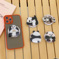 Korean Cartoon Cute Panda Magnetic Holder Griptok Grip Tok Phone Stand Holder Support For iPhone For Pad Magsafe Smart Tok