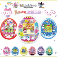Original Bandai Tamagotchi Meets Electronic Pet Eggs Pix Some Series Developmental Collectble Toys Plaything Sanrio Pet Egg Gift